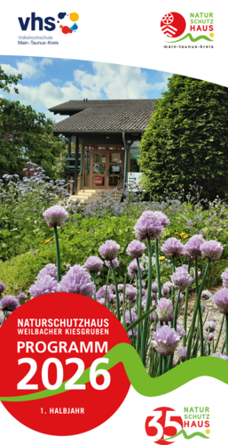 Programmheft des Naturschutzhauses