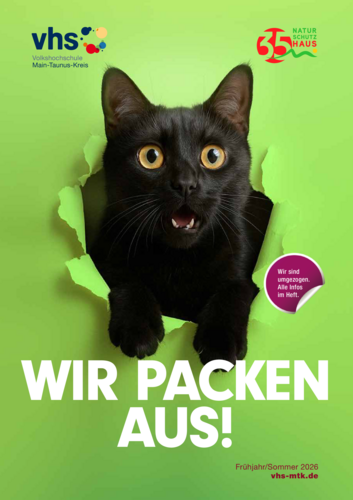 Programmheft der vhs Main-Taunus-Kreis